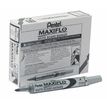 Pentel Maxiflo - Marcador - no permanente - para pizarra - negro - 1.1-2.2 mm - fino - retractil 