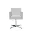 Dileoffice Brooklyn - Silla - rectangular - low-back - reposabrazos - giratorio - poliolefina