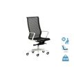 Dileoffice X-light - Silla - parte trasera alta - reposabrazos - inclinación - malla