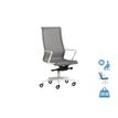 Dileoffice X-light - Silla - parte trasera alta - reposabrazos - inclinación - malla