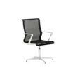 Dileoffice X-light - Silla - reposabrazos - giratorio - malla
