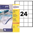 Avery Multi-Purpose Labels 3485 - Papel - adhesivo permanente - blanco - 50 x 50 mm 2400 etiqueta(s) (100 hoja(s) x 24) etiquetas para usos múltiples