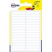 Avery - Etiqueta autoadhesiva - blanco (paquete de 240)