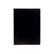 Exacompta - Libro de pantalla - 40 compartimentos - para A4 - negro opaco