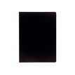 Exacompta - Libro de pantalla - 60 compartimentos - para A4 - negro