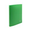 Exacompta Opaque - Archivador de anillas - ancho de la espina: 20 mm - para A4 - capacidad: 140 hojas - verde claro (paquete de 5)