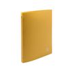 Exacompta Opaque - Archivador de anillas - ancho de la espina: 20 mm - para A4 - capacidad: 140 hojas - amarillo (paquete de 5)