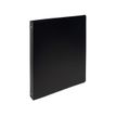 Exacompta - Archivador de anillas - ancho de la espina: 40 mm - para A4 Maxi, 297 x 242 mm - capacidad: 225 hojas - negro opaco