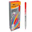 BIC Intensity - Rotulador de punta de fibra - rojo - tinta al agua - 1 mm - medio (paquete de 12)