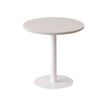 Paperflow Easydesk - Mesa auxiliar - redondo - blanco - blanco base