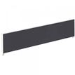 3660141254648-Ecran de séparation cadre aluminium H33 x L120 cm - cadre aluminium blanc - toile anthraci-P_79441019_1-0