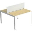 Paperflow - Panel de privacidad de mesa - blanco