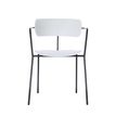 Paperflow - Silla - reposabrazos - injected polypropylene - blanco (paquete de 4)