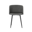 Paperflow Must - Silla - low-back - poliéster, espuma de poliuretano, acero revestido de epoxi en polvo - gris (paquete de 2)