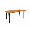 Vinco Evidence - Mesa - rectangular - cereza - RAL 7016, gris antracita base