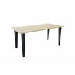 Vinco Evidence - Mesa - rectangular - arce - RAL 7016, gris antracita base