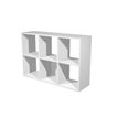 Artarredi Maxicolor - Librería - modular - melamina - blanco