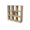 Artarredi Maxicolor - Librería - modular - melamina - roble claro
