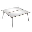 Artarredi Leonardo - Escritorio - rectangular - blanco - blanco base