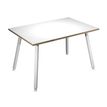 Artarredi Leonardo - Escritorio - rectangular - blanco - blanco base