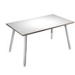 Artarredi Leonardo - Escritorio - rectangular - blanco - blanco base
