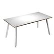 Artarredi Leonardo - Escritorio - rectangular - blanco - blanco base