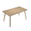 2012349512074-Bureau LEONARDO - 140 cm - Pieds bois - Chêne-P_79441744_1-0