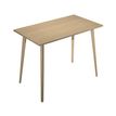 Artarredi Leonardo - Escritorio - rectangular - roble - negro mate base