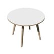 2012349512555-Table ronde - H74,4 cm - 100 cm - 4 pieds bois - plateau blanc-P_79441768_1-0