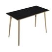 Artarredi Leonardo - Escritorio - rectangular - antracita - negro mate base