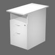 Artarredi Presto - Pedestal - 2 cajones - melamina - blanco