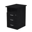 Artarredi Presto - Pedestal - 3 cajones - melamina - negro ceniza