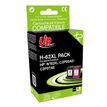 UPrint H-62XL - Paquete de 2 - negro, color (cian, magenta, amarillo) - compatible - refabricado - cartucho de tinta (alternativa para: HP 62XL) - para HP ENVY 55XX, 56XX, 76XX; Officejet 200, 250, 57XX, 8040