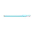 Pentel Hybrid Milky - Bolígrafo - azul pastel - tinta de gel - 0.8 mm