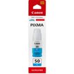 Canon GI 50 C - Cián - original - recarga de tinta - para PIXMA G5050, G6050, G7050, GM2050, GM4050