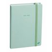 Quo Vadis Pastel Eurotextagenda - Agenda diaria - página de día - costura de separación - 120 x 170 mm - papel blanco - light green cover - papel