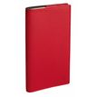 Agenda Soho Italsept spiralé avec répertoire - 1 semaine sur 2 pages - 8,8 x 17 cm - rouge - Quo Vadis