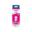 Epson 104 - 65 ml - magenta - original - depósito de tinta - para EcoTank ET-14100, 1810, 2721, 2810, 2811, 2812, 2814, 2815, 2820, 2821, 2825, 2826, 4800