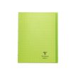 Clairefontaine Koverbook - Cuaderno - grapado - 240 x 320 mm - 48 hojas / 96 páginas - cuadriculado - verde - polipropileno (PP)