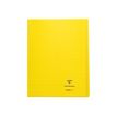 Clairefontaine Koverbook - Cuaderno - grapado - 240 x 320 mm - 48 hojas / 96 páginas - cuadriculado - amarillo - polipropileno (PP)