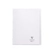 Clairefontaine Koverbook - Cuaderno - grapado - 240 x 320 mm - 48 hojas / 96 páginas - cuadriculado - colorless - polipropileno (PP)