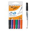 BIC VELLEDA 1741 - Marcador - no permanente - para pizarra - colores surtidos - tinta con base de acetona - 1.4 mm (paquete de 6)