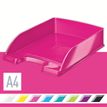 4002432394456-Leitz WOW - Corbeille à courrier rose--2