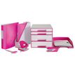 4002432394456-Leitz WOW - Corbeille à courrier rose--3