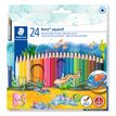 4007817144282-STAEDTLER Noris club - 24 Crayons de couleur aquarellables--0
