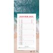 Quo Vadis Evasion - Calendario mensual - 2019 - mes en hoja - 160 x 335 mm - fecha