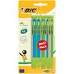BIC Matic ECOlutions - Lápiz Portaminas - polímero alto - HB - 0.7 mm - fino - retractil - con borrador 