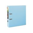 Exacompta Prem'Touch - Archivaor de anillas - ancho de la espina: 80 mm - para A4 Maxi - capacidad: 600 hojas - azul claro