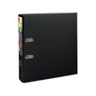 Exacompta Prem'Touch - Archivaor de anillas - ancho de la espina: 80 mm - para A4 Maxi - capacidad: 600 hojas - negro