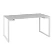 3483600215901-Table d'appoint SUNDAY - L 120 cm - Pieds cadre - Gris--0
